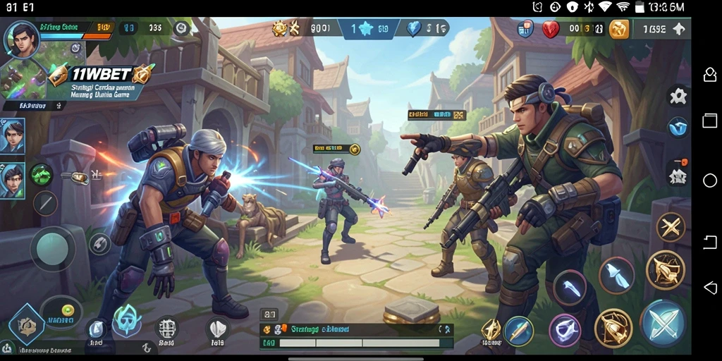 Screenshot utama <strong>11WBET</strong> menunjukkan dinamika gameplay yang menegangkan dan strategis.
