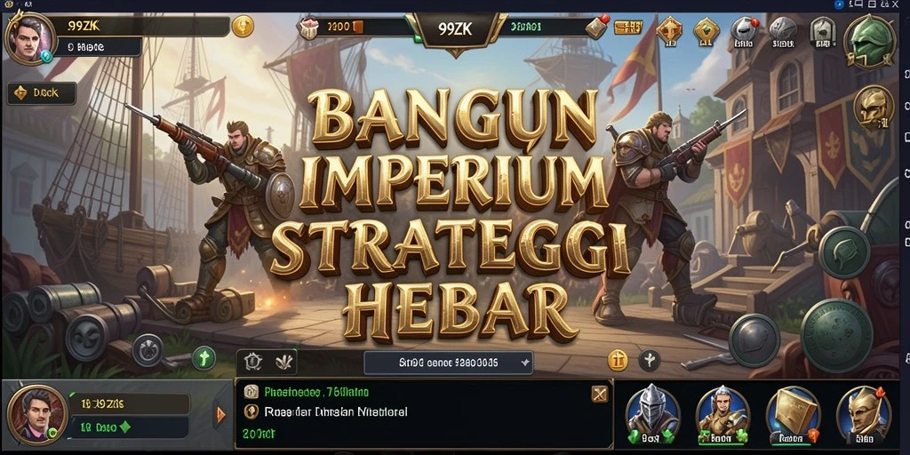 Tangkapan layar permainan <strong>99ZK</strong> menunjukkan dominasinya dalam strategi SLG.