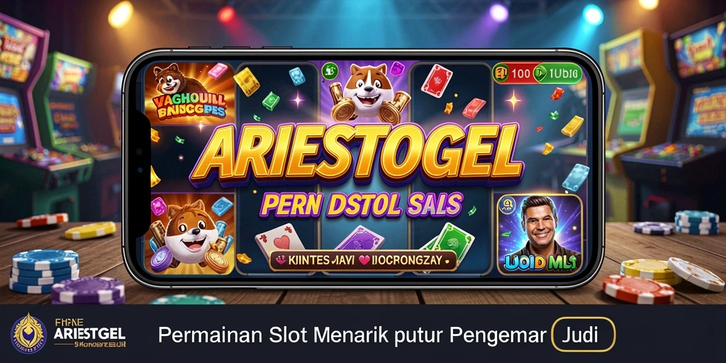 Tampilan menarik dari gameplay slot ARIESTOGEL yang seru.