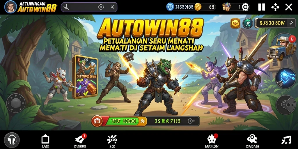 Gameplay seru dalam AUTOWIN88, penuh aksi dan petualangan.