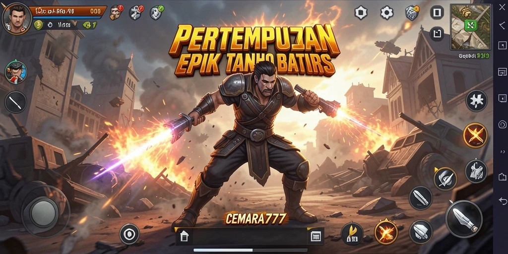 Tampilan gameplay seru dan mendebarkan di CEMARA777.