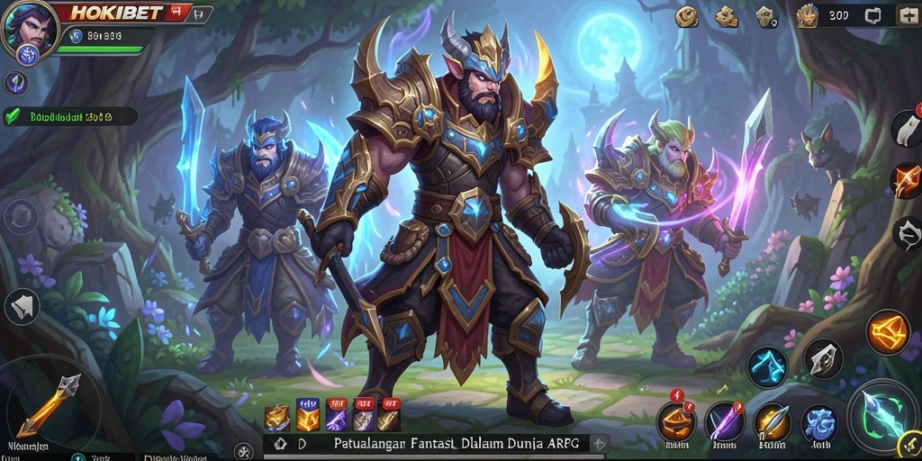 Tampilan seru gameplay HOKIBET dalam aksi pertarungan.