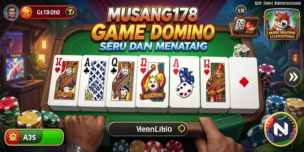 Tampilan gameplay seru dan interaktif di MUSANG178.