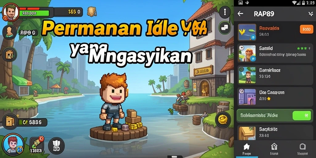 Gameplay santai dan menyenangkan di RAP89 menunjukkan keunikan karakter.