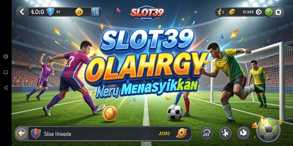 Tampilan menarik dari gameplay SLOT39 yang menampilkan karakter sedang bertanding.
