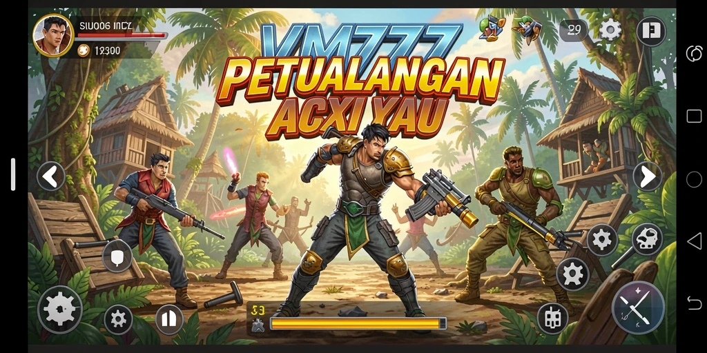 Tampilan gameplay ARPG yang mendebarkan dan penuh aksi.