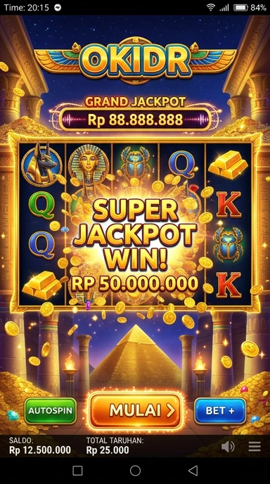 Proses pengunduhan aplikasi yang cepat dan mudah di okidr.